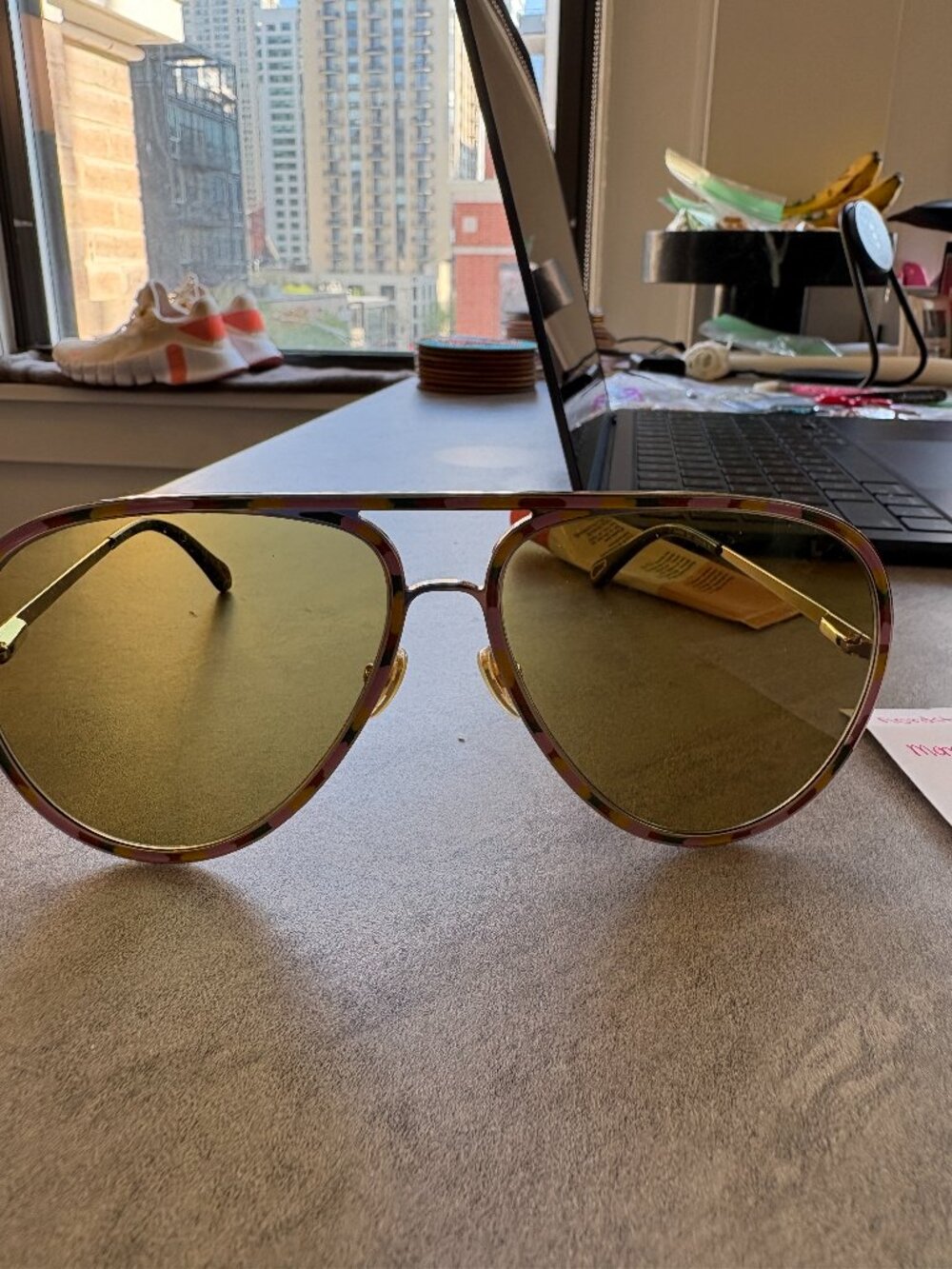 Chloe Aviator Sunglasses